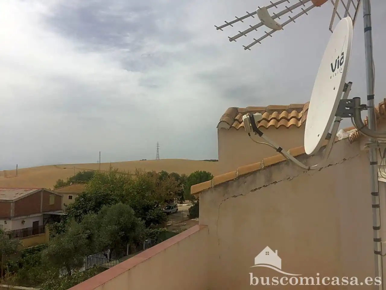 Vista exterior de Finca rústica en venda en Linares amb Aire condicionat, Jardí privat i Terrassa