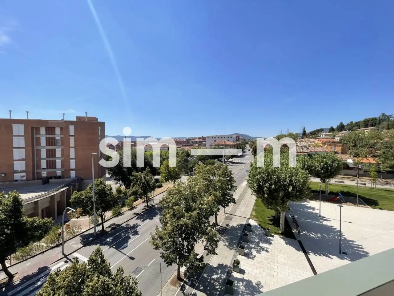 Vista exterior de Pis de lloguer en Vic amb Aire condicionat, Calefacció i Terrassa