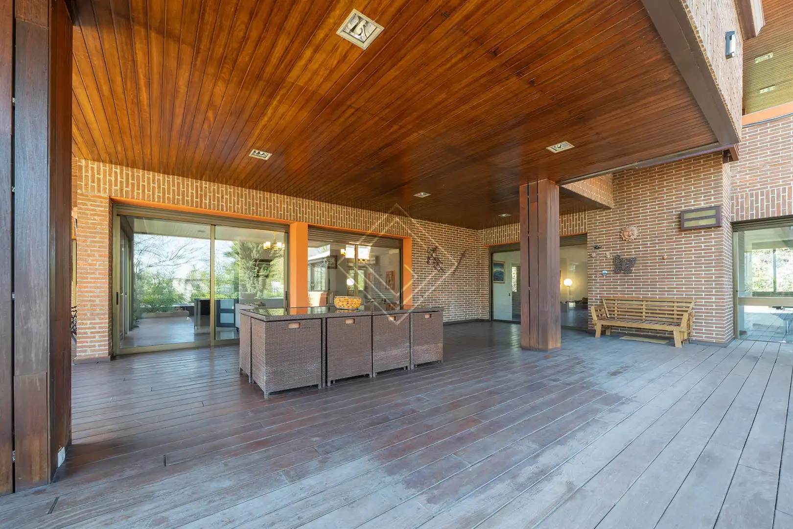 Terraza de Casa o chalet en venta en Madrid con Aire acondicionado, Calefacción y Jardín privado
