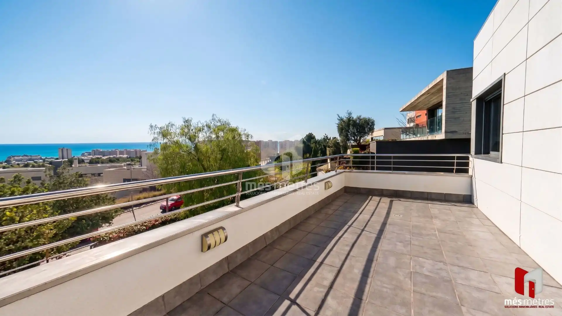 Terraza de Casa o chalet en venta en Teià con Aire acondicionado, Calefacción y Jardín privado