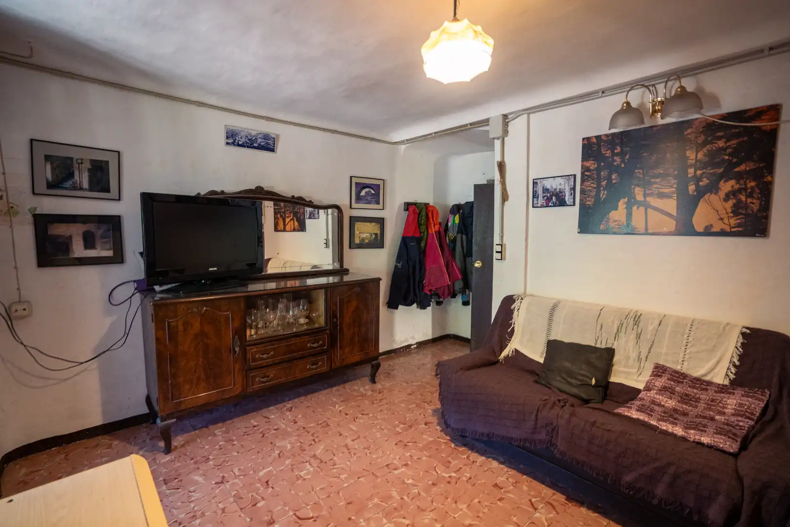 Sala d'estar de Casa adosada en venda en Mura amb Terrassa, Traster i Balcó