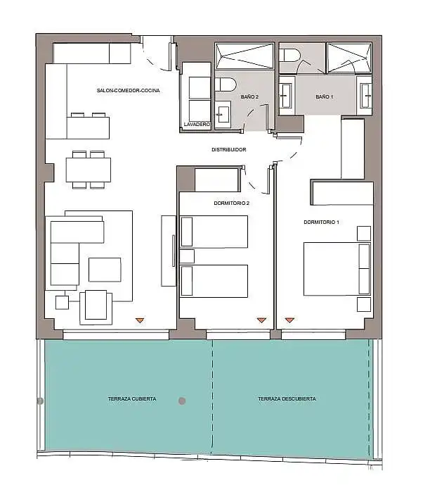 Apartamento con ascensor en venta en La Cala Mijas, imagen 28