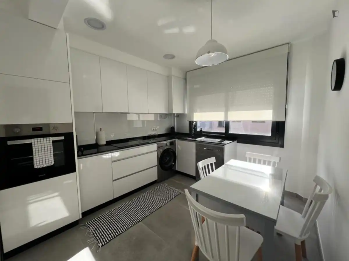 Cocina de Apartamento de alquiler en Vigo  con Calefacción, Amueblado y Horno