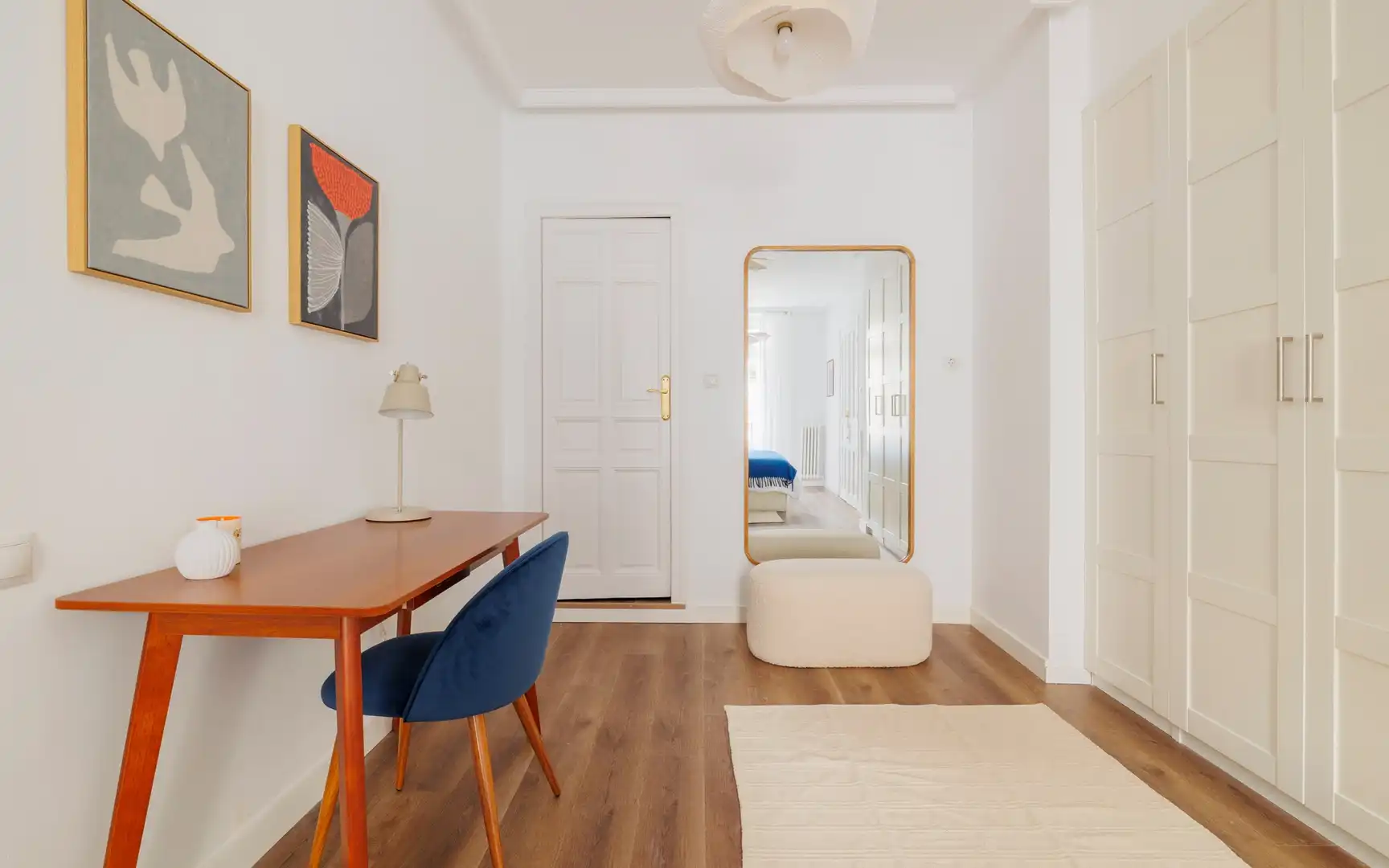 Habitación de Piso de alquiler en Madrid con Aire acondicionado, Calefacción y Amueblado