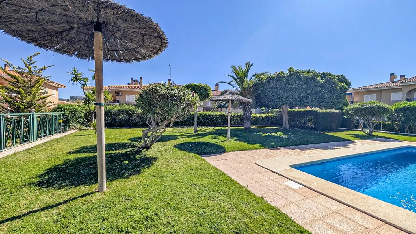 Jardín de Casa adosada en venta en Santa Pola con Jardín privado, Terraza y Piscina