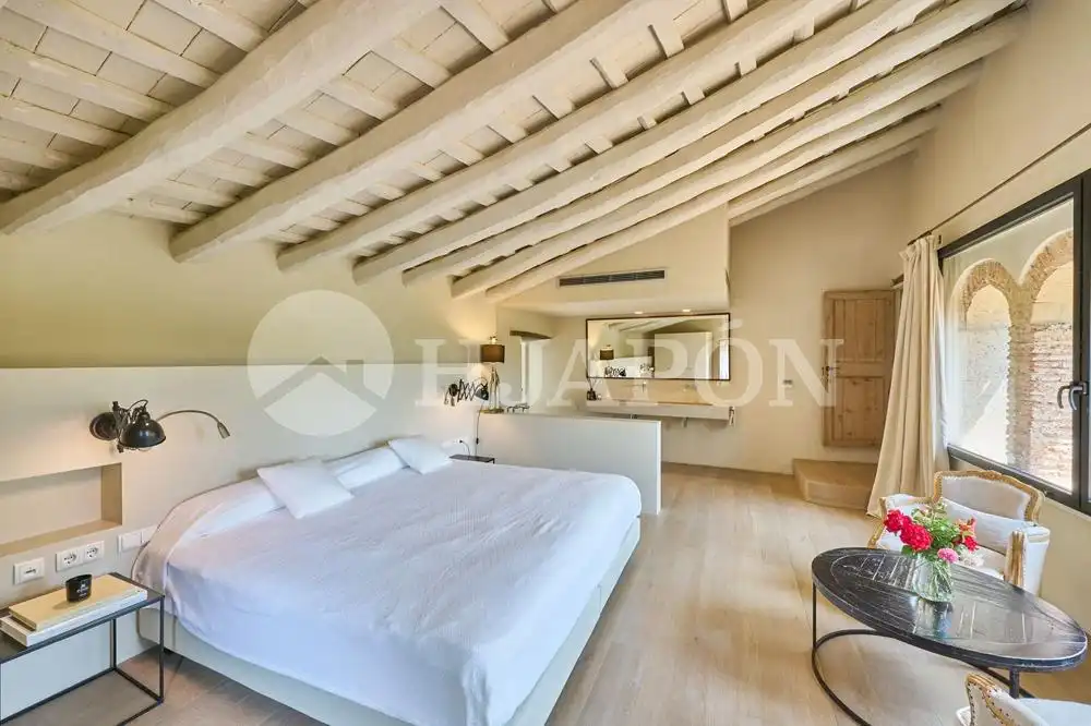 Schlafzimmer von Haus oder Chalet zum Verkauf in Alella mit Klimaanlage, Heizung und Privatgarten