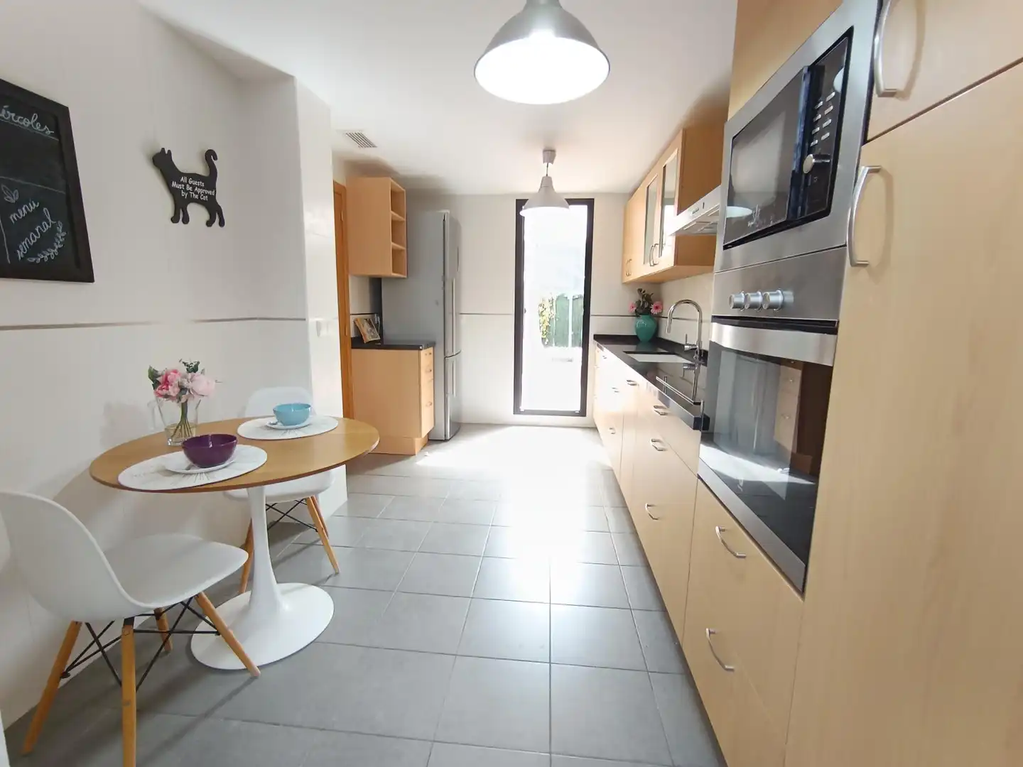 Cocina de Casa adosada en venta en Molina de Segura con Aire acondicionado, Calefacción y Jardín privado