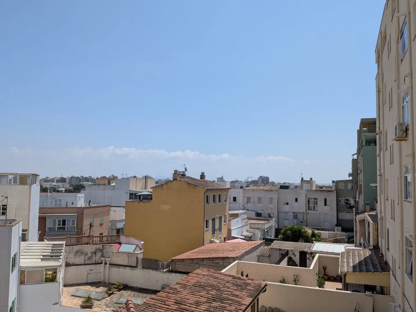 Vista exterior de Piso en venta en  Palma de Mallorca con Trastero y Balcón