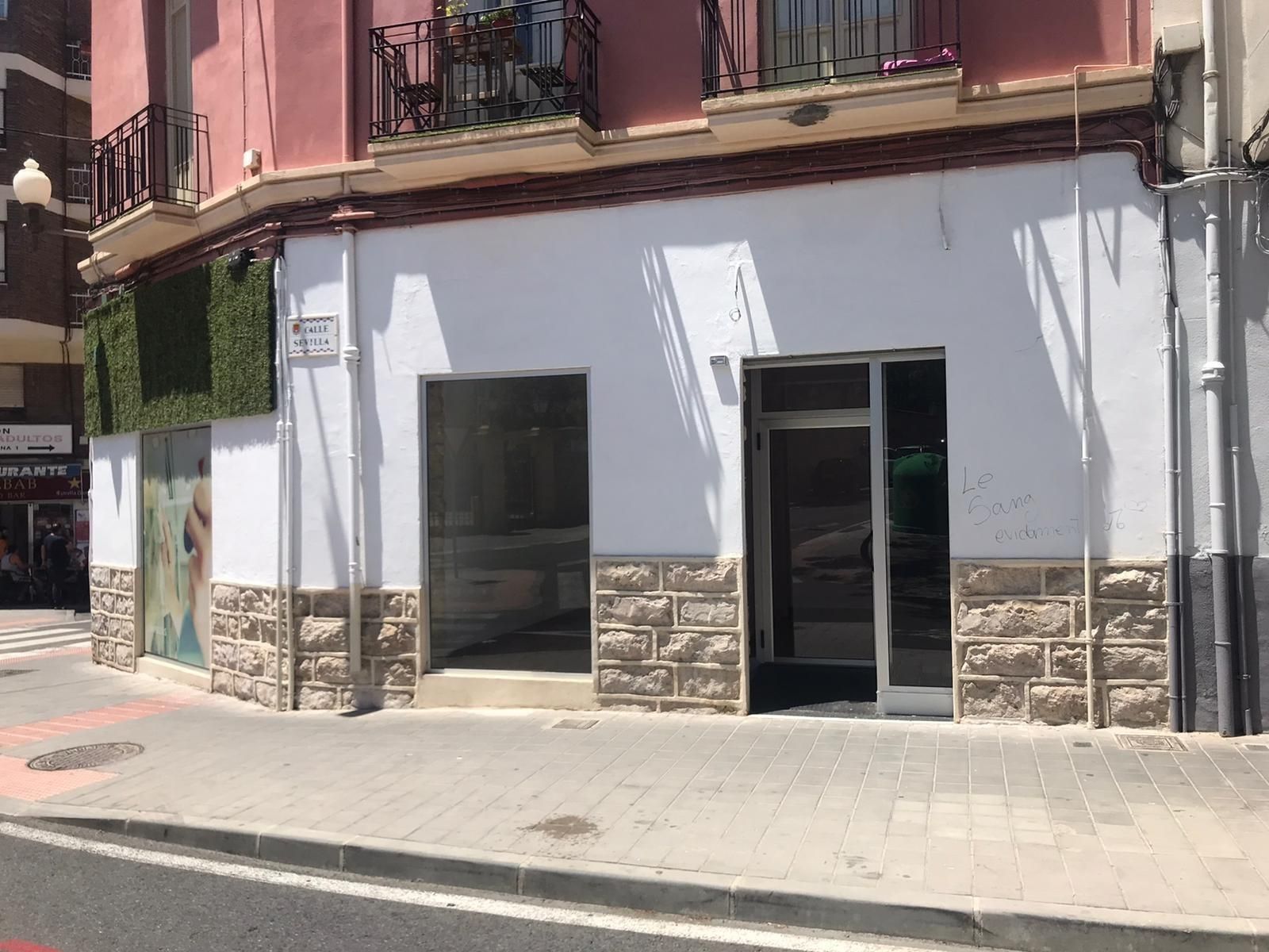Vista exterior de Local de lloguer en Alicante / Alacant