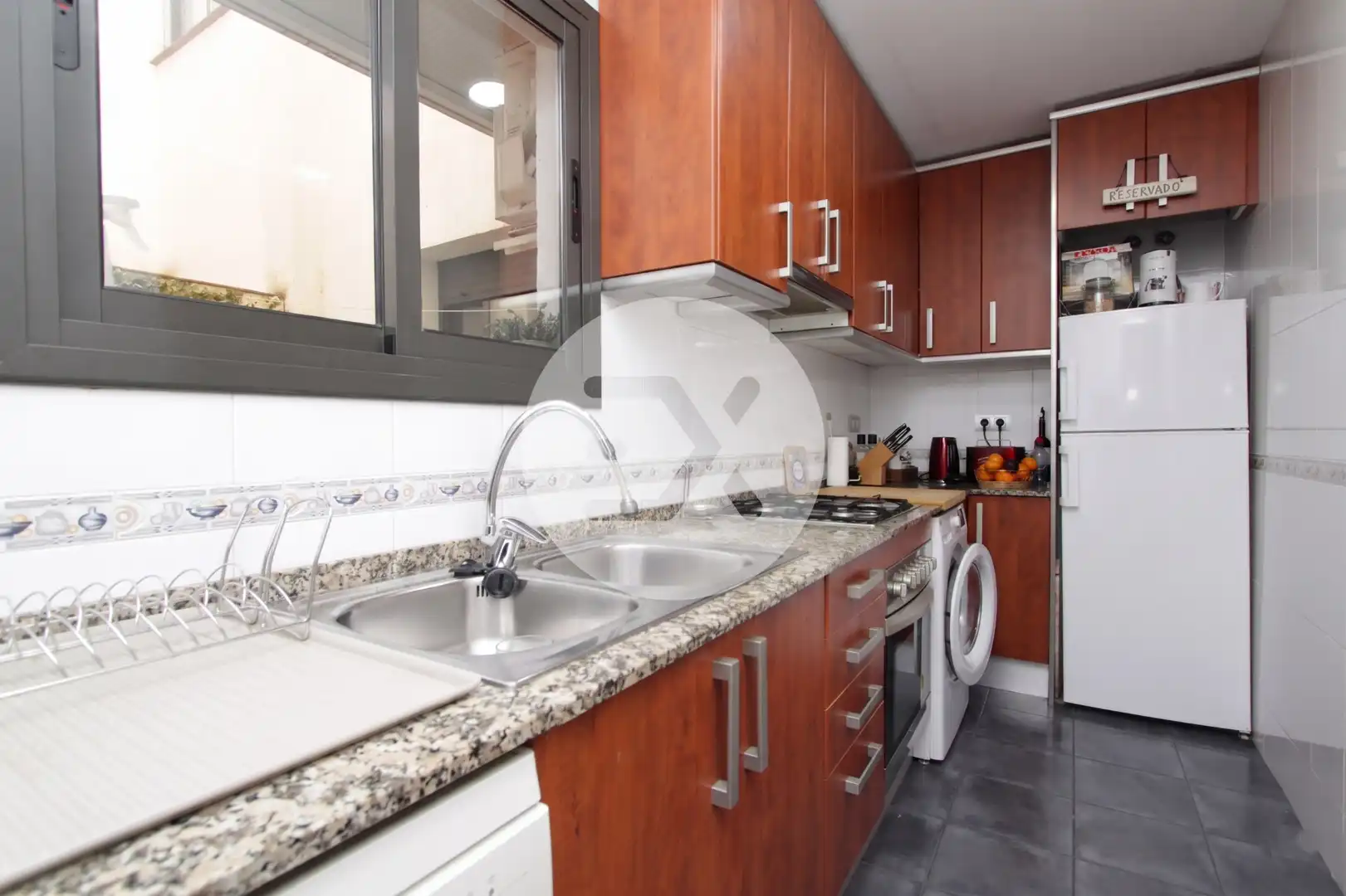 Kitchen of Flat for sale in Castelldefels  with Air Conditioner, Heating and Parquet flooring