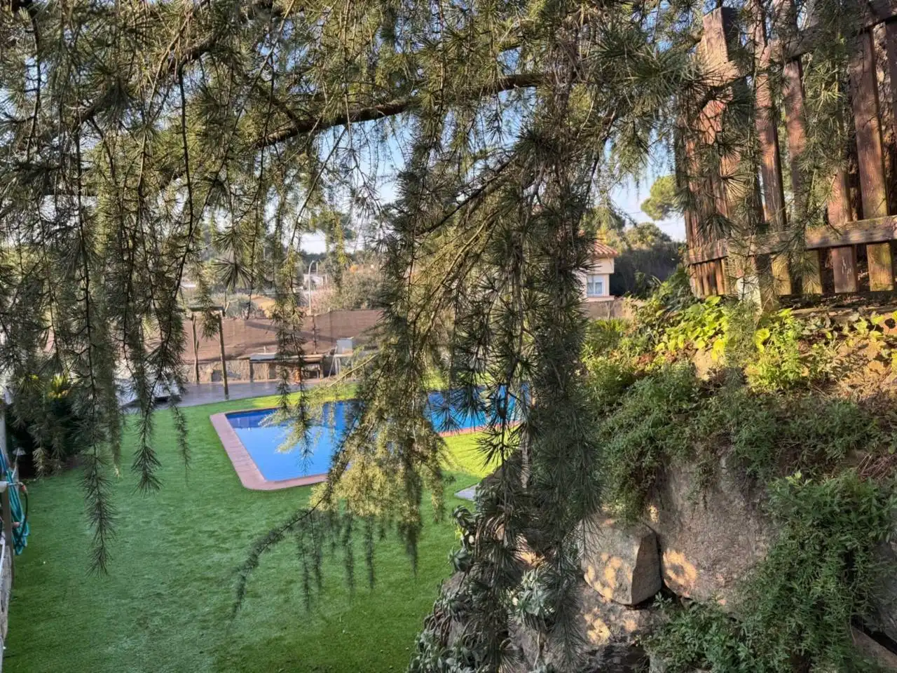 Schwimmbecken von Haus oder Chalet zum Verkauf in Vilanova del Vallès mit Heizung, Privatgarten und Terrasse