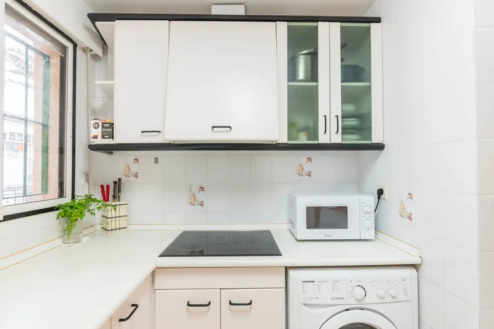 Kitchen of Flat for sale in Los Alcázares  with Swimming Pool, Furnished and Oven