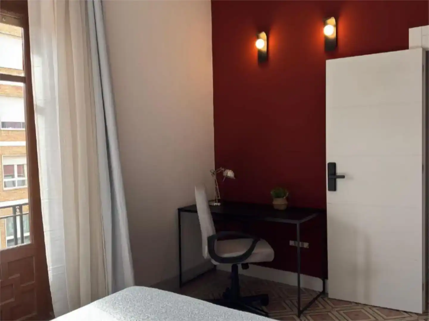 Schlafzimmer von Wohnungen zur Miete in  Granada Capital mit Klimaanlage und Balkon