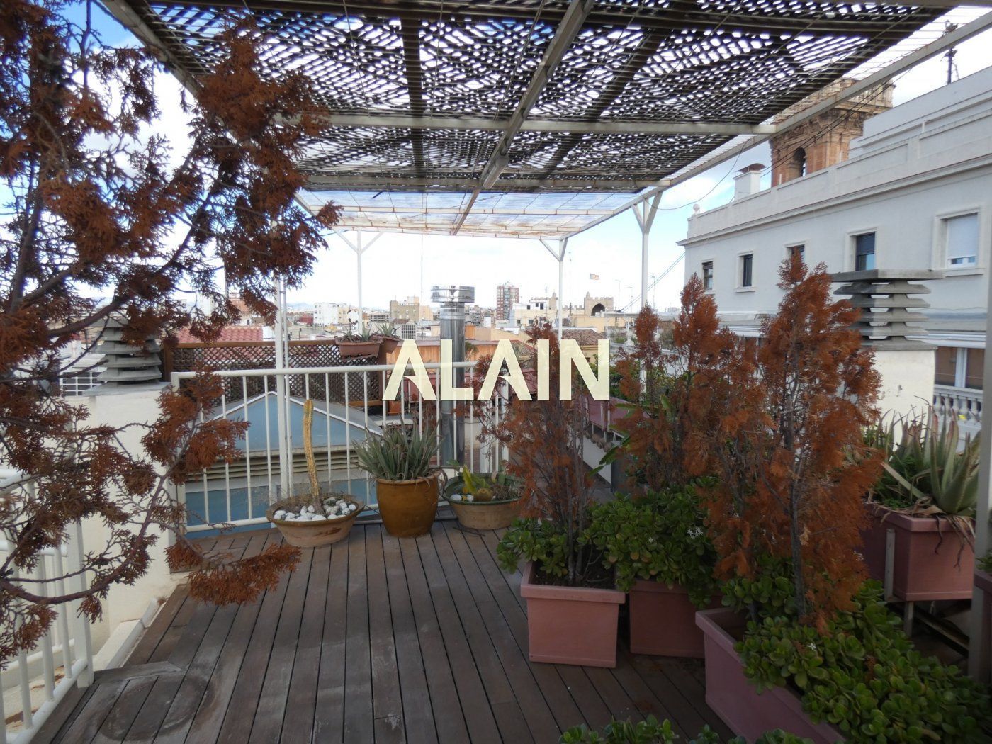 Terrace of Attic for sale in  Valencia Capital  with Air Conditioner, Heating and Terrace