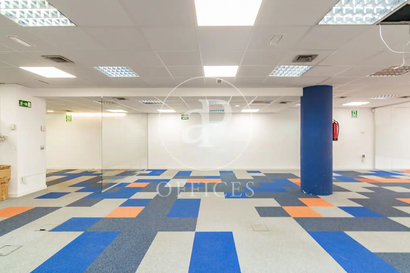 Office for rent in Madrid  with Air Conditioner