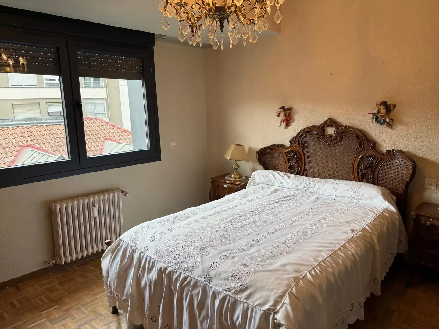 Bedroom of Flat for sale in Valladolid  with Heating, Terrace and Storage room