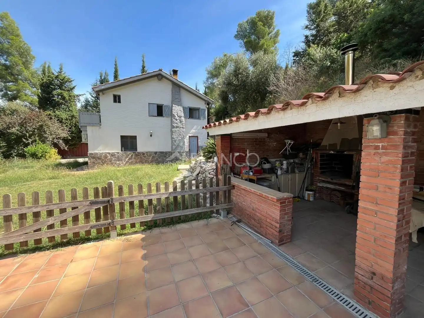 Jardí de Casa o xalet en venda en Piera