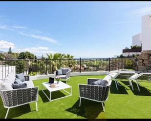 Terrace of Apartment to rent in Estepona  with Air Conditioner, Furnished and Jacuzzi
