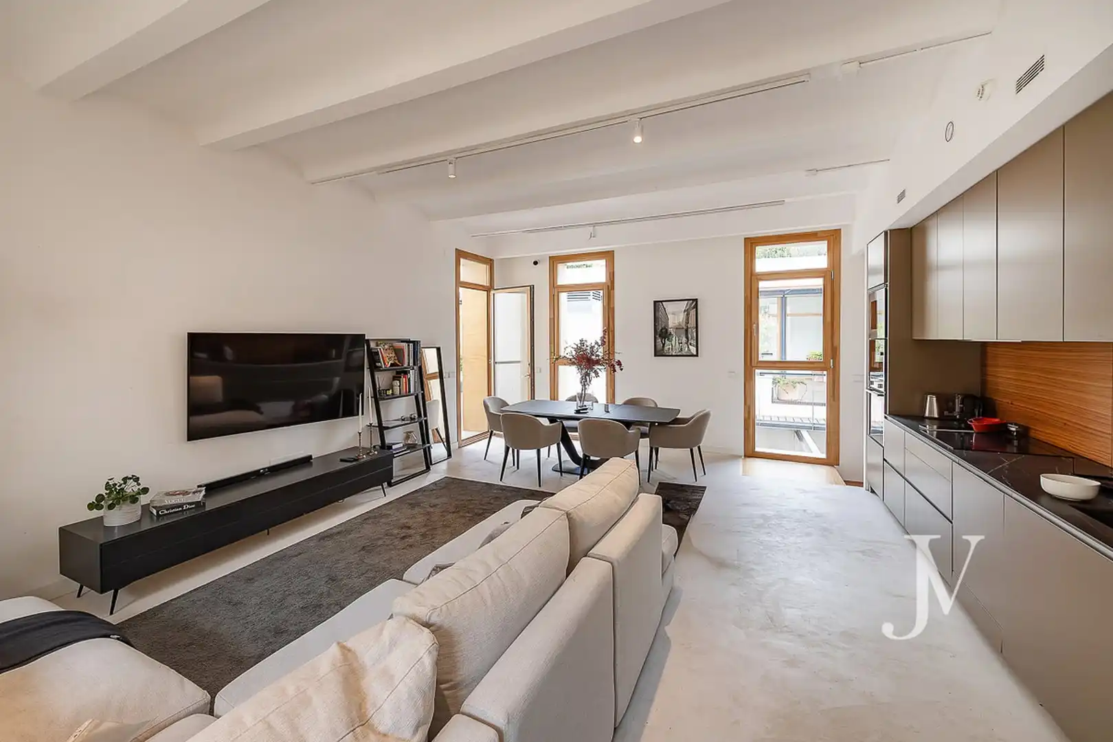 Sala de estar de Ático en venta en Madrid con Aire acondicionado, Calefacción y Jardín privado