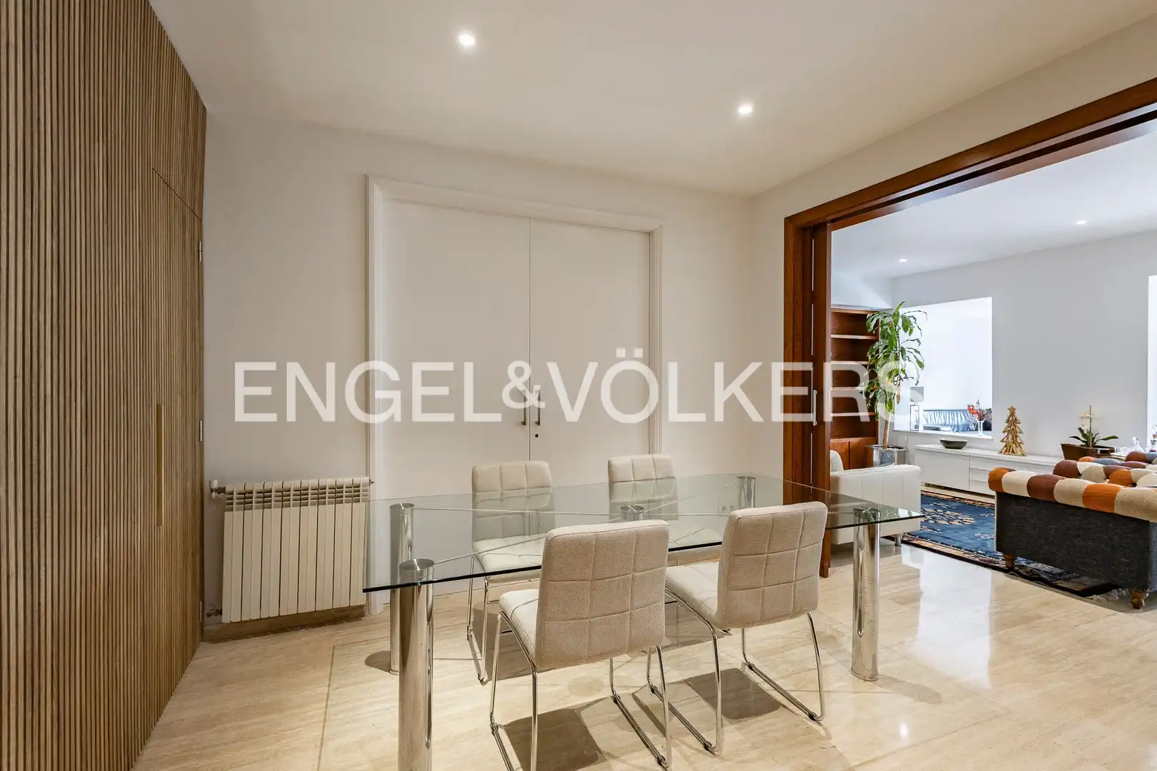 Esszimmer von Wohnung zur Miete in Barcelona mit Klimaanlage, Heizung und Terrasse