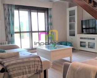 Living room of Single-family semi-detached for sale in Badajoz Capital  with Air Conditioner and Terrace