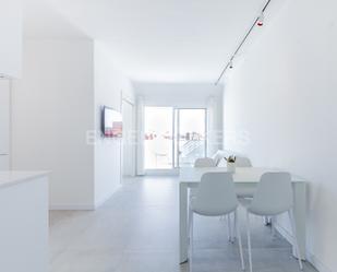 Dining room of Attic to rent in  Barcelona Capital  with Air Conditioner, Terrace and Balcony