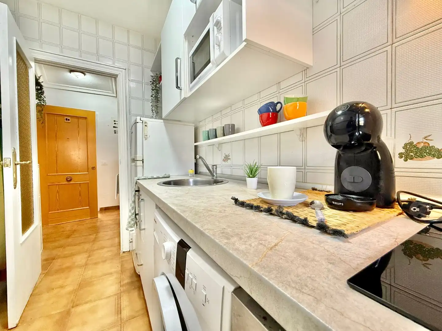 Cocina de Apartamento en venta en San Pedro del Pinatar con Aire acondicionado y Jardín privado