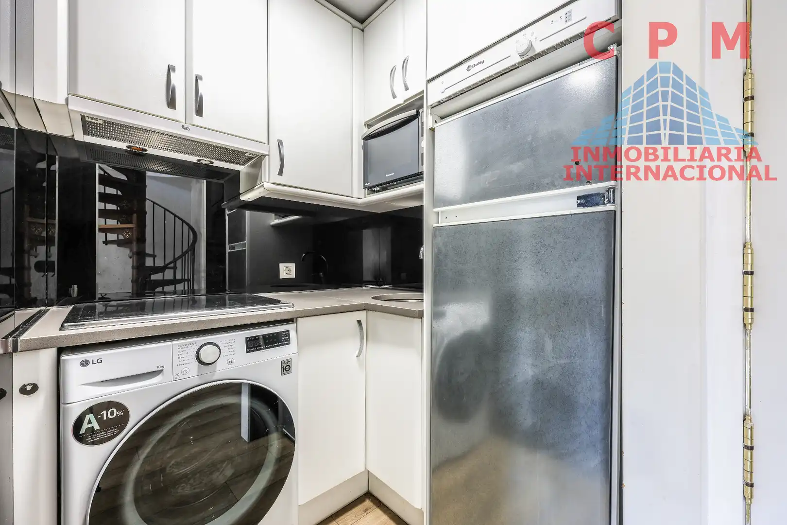 Küche von Maisonette zur Miete in Madrid mit Klimaanlage, Heizung und Parkett