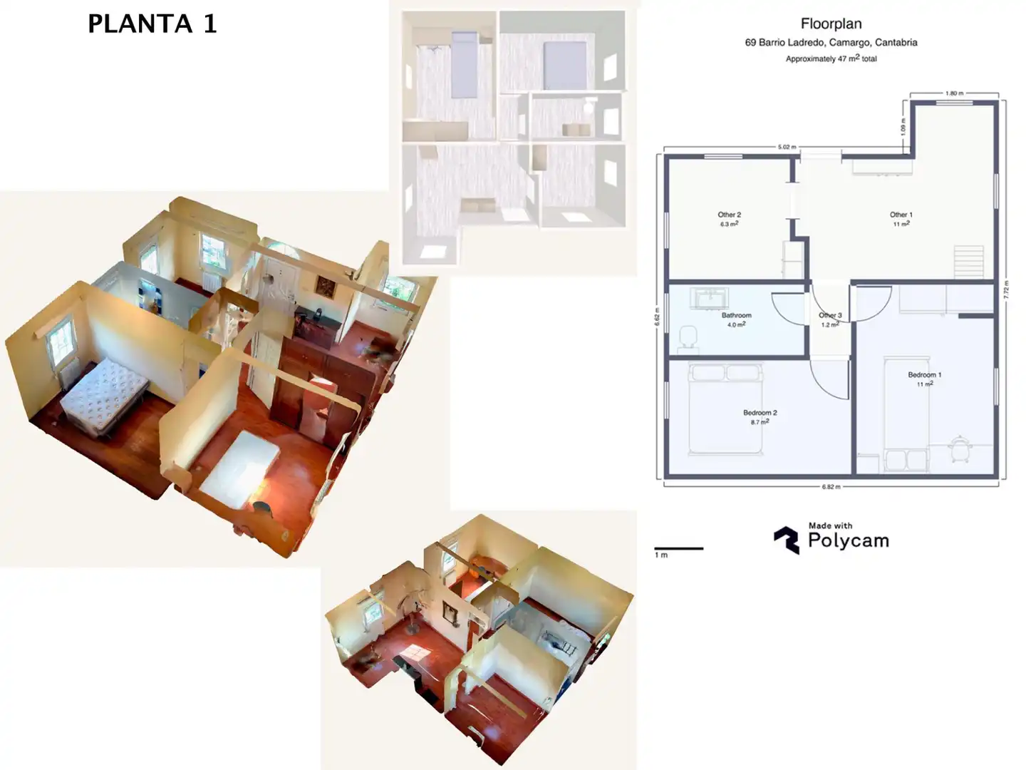 Casa o chalet de alquiler en Camargo con Calefacción, Jardín privado y Terraza