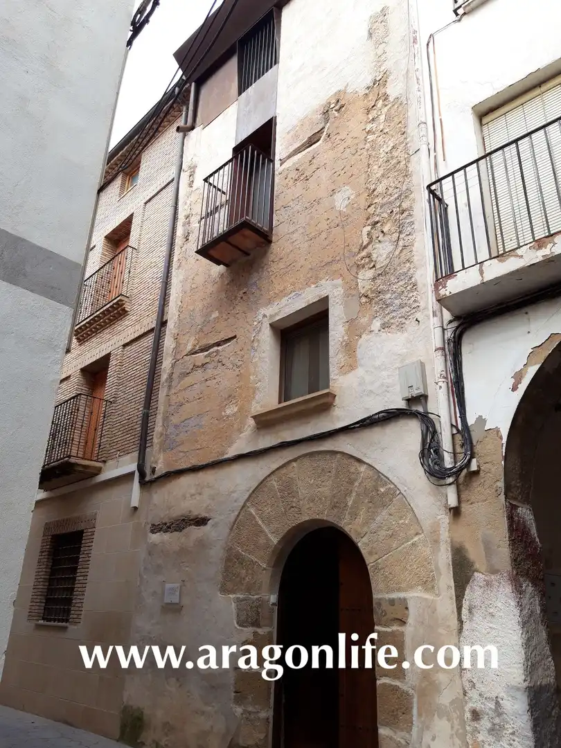 Vista exterior de Casa o chalet en venta en Nonaspe con Aire acondicionado, Amueblado y Horno
