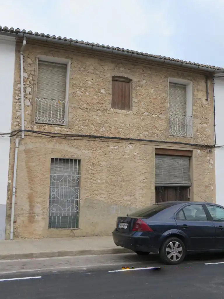 Vista exterior de Casa o chalet en venta en Ròtova con Calefacción, Jardín privado y Terraza