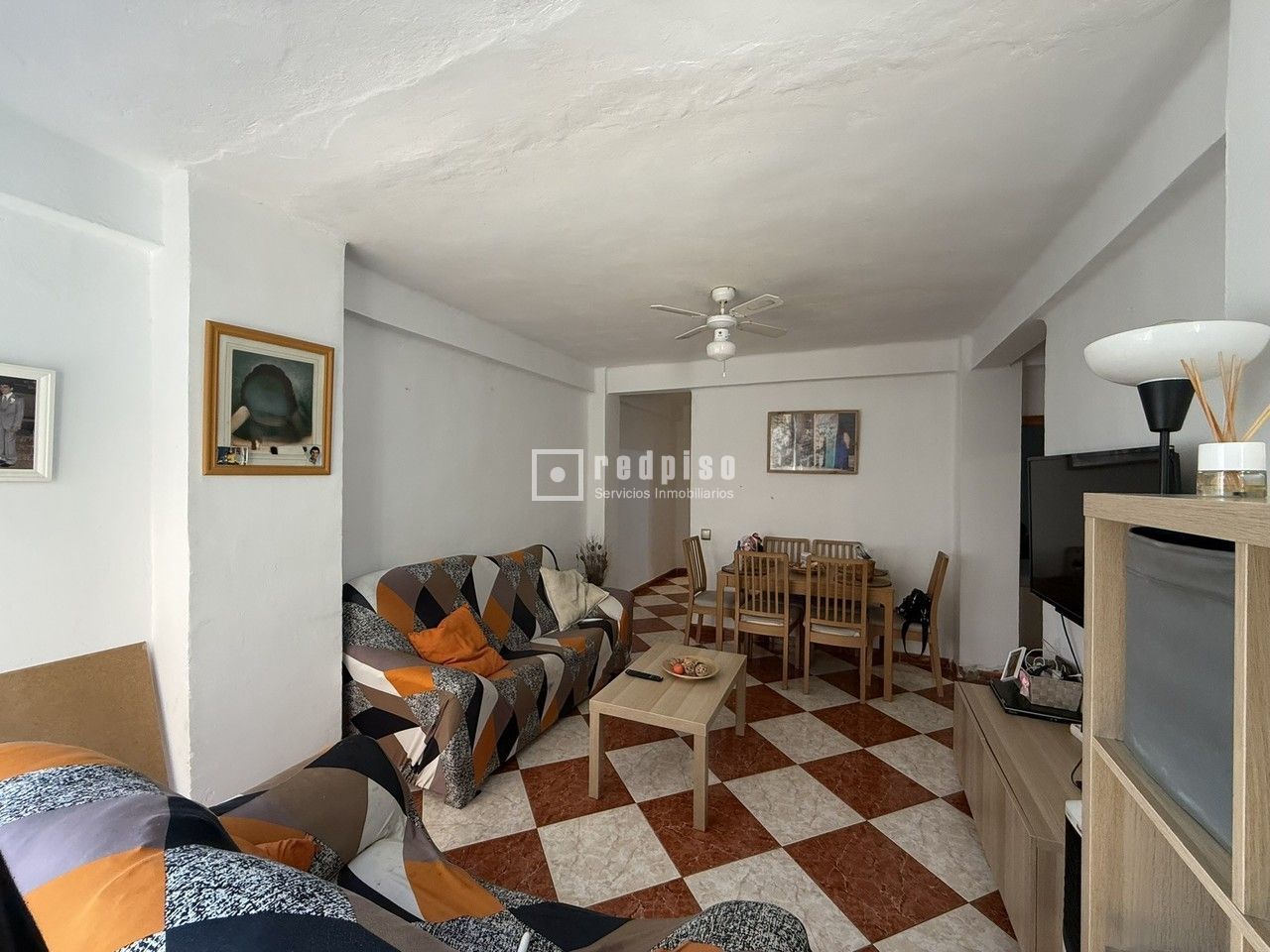 Living room of Flat for sale in Málaga Capital  with Heating