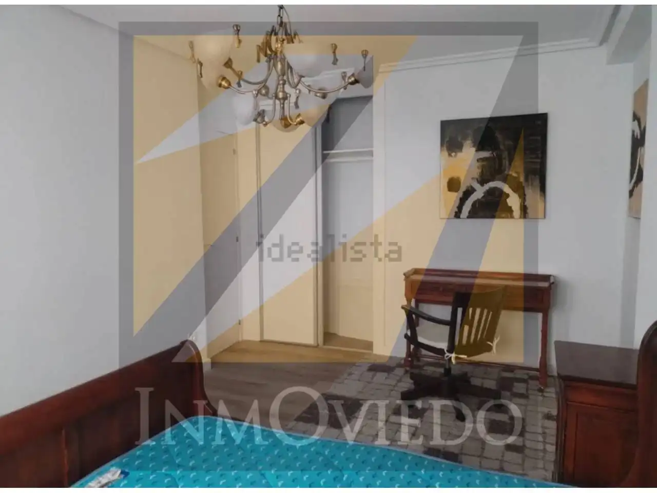 Bedroom of Flat for rent in Oviedo   with Heating and Parquet flooring