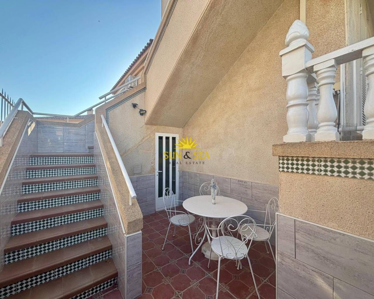 Terraza de Casa o chalet de alquiler en Torrevieja con Calefacción, Terraza y Piscina