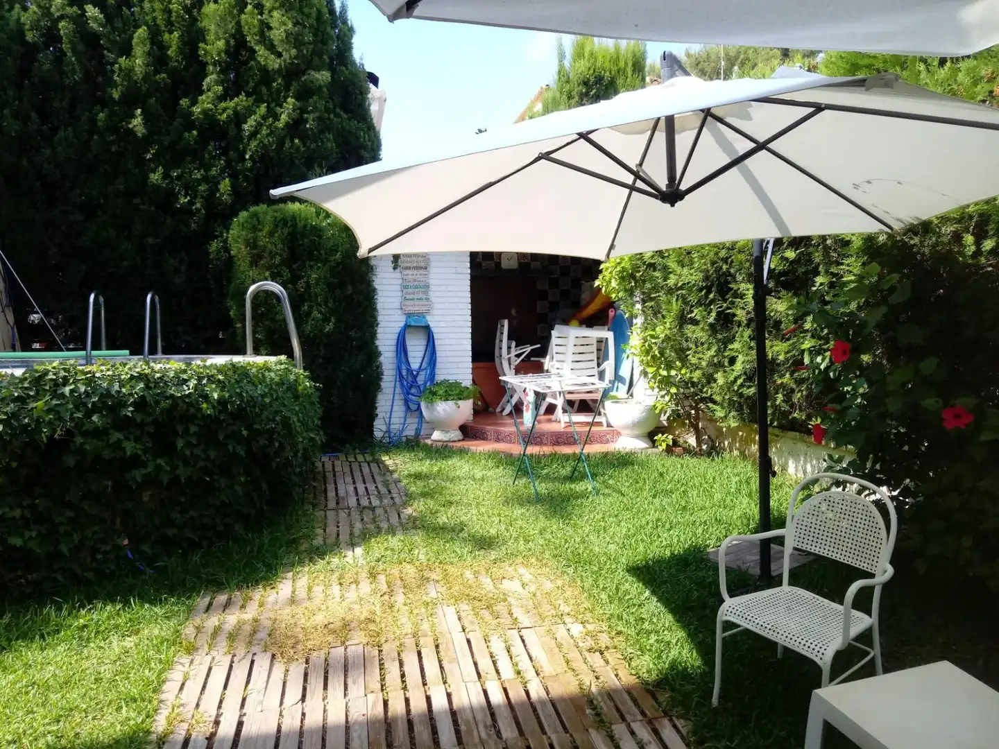 Jardín de Casa o chalet en venta en Torrent con Aire acondicionado, Jardín privado y Terraza