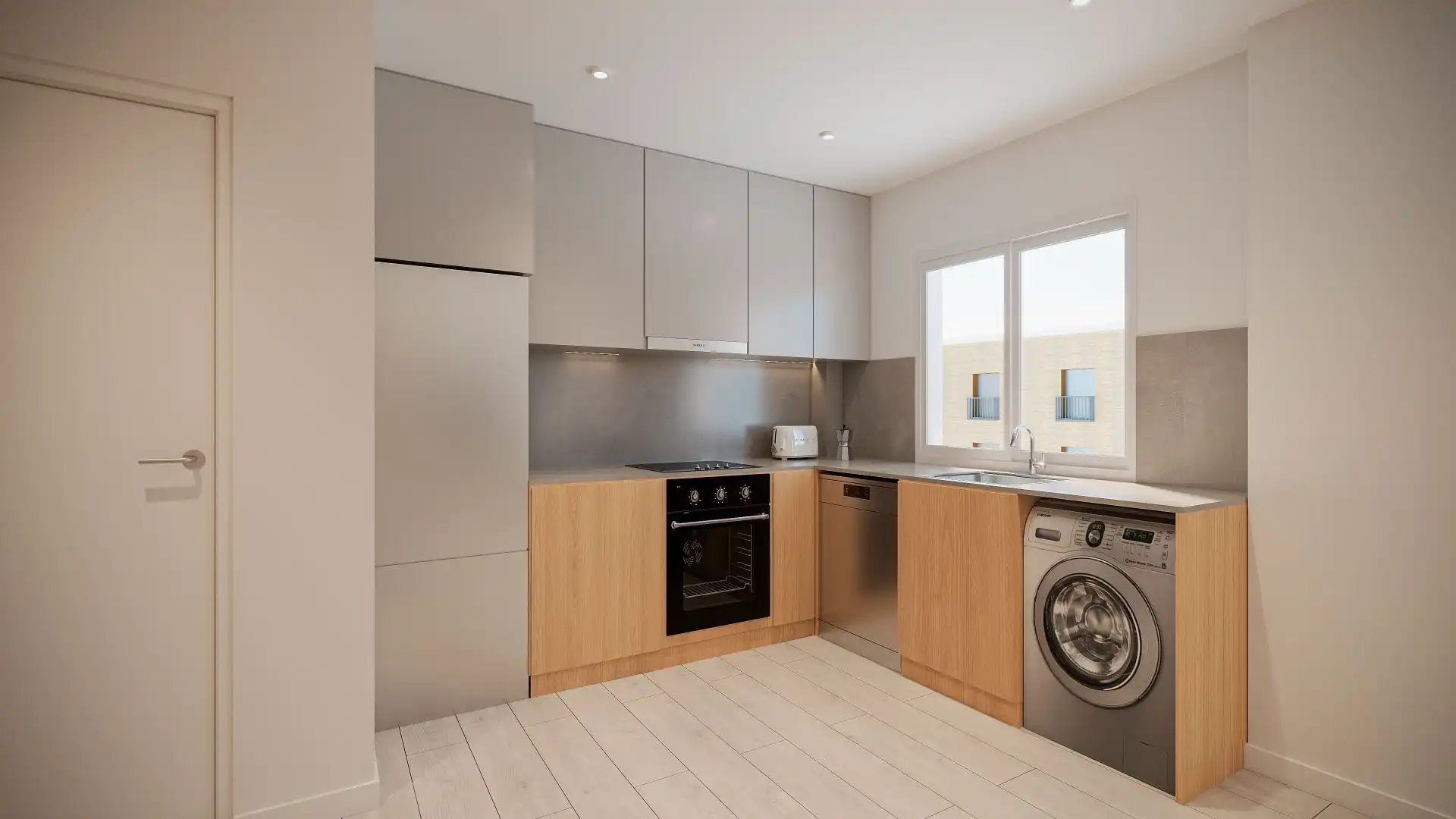 Cocina de Piso en venta en Getafe con Aire acondicionado y Calefacción