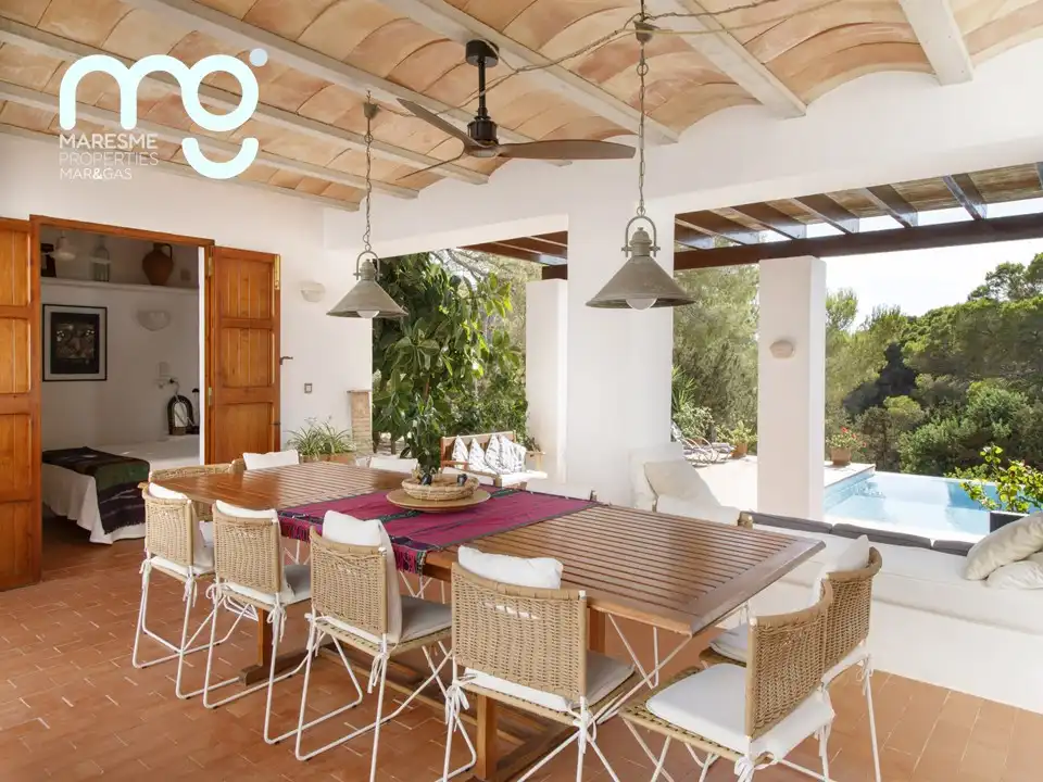 Terrace of Country homes for sale in Andratx  with Air Conditioner, Heating and Private garden