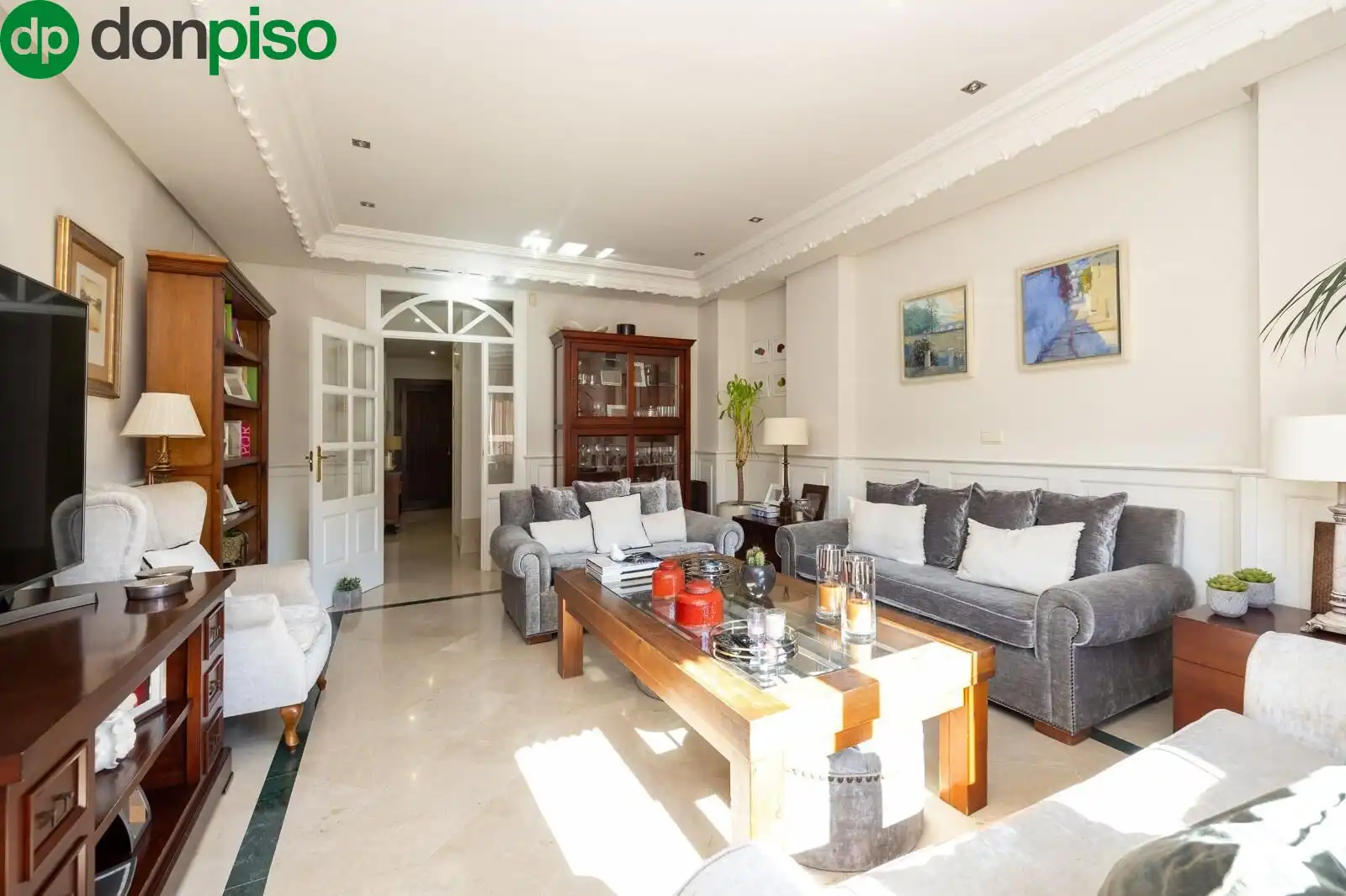 Living room of Detached homes for sale in Granada  with Air Conditioner, Heating and Terrace