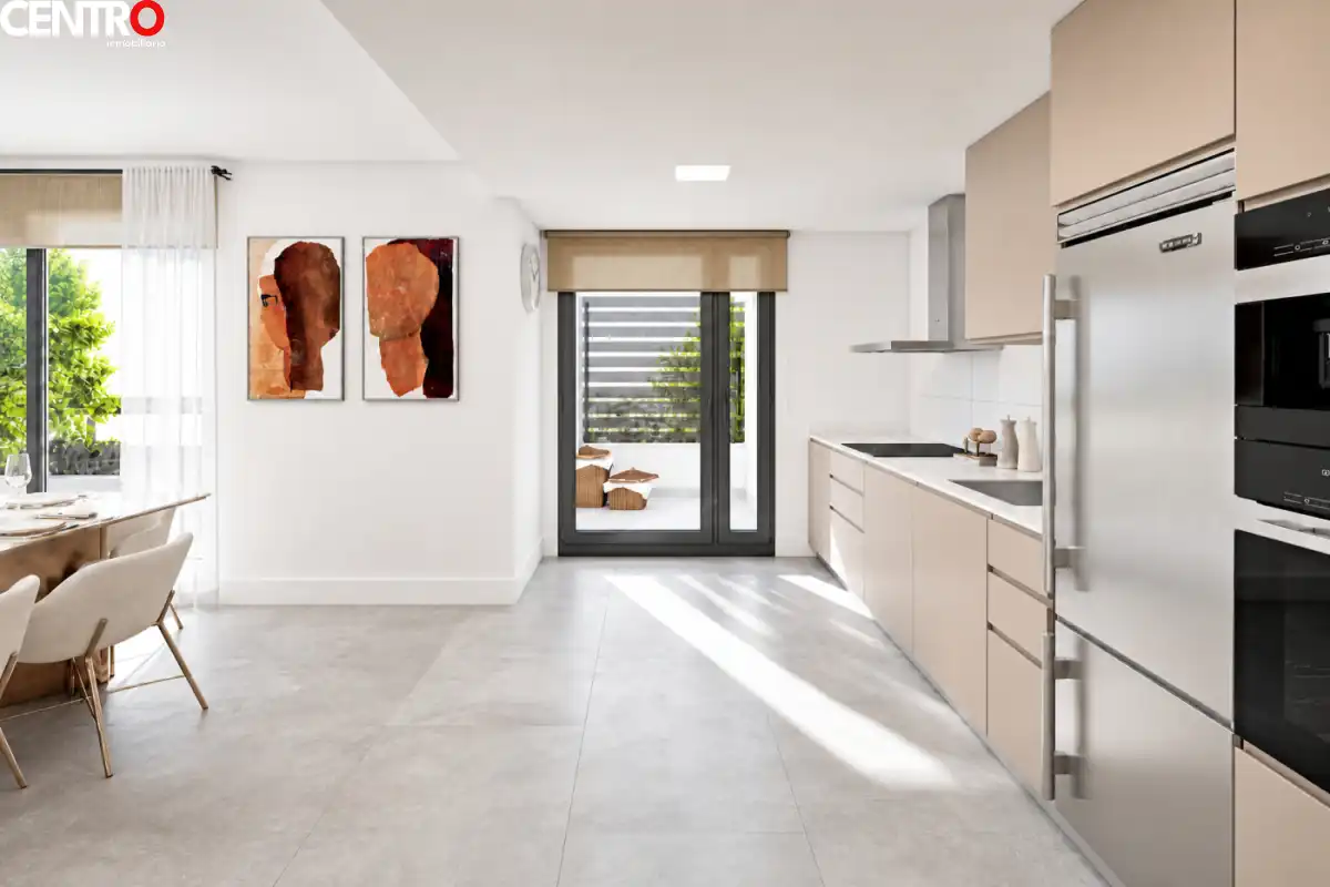 Cocina de Piso en venta en Huétor Vega con Aire acondicionado, Calefacción y Jardín privado
