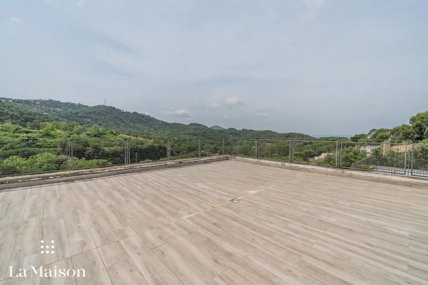 Terrassa de Casa o xalet en venda en Vilanova del Vallès amb Parquet, Terrassa i Piscina