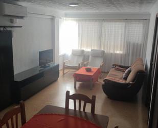 Living room of Apartment to rent in  Valencia Capital  with Air Conditioner, Furnished and Oven