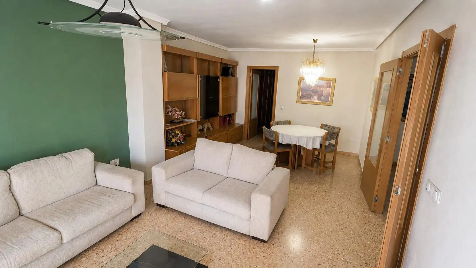 Living room of Flat for sale in Valencia  with Balcony