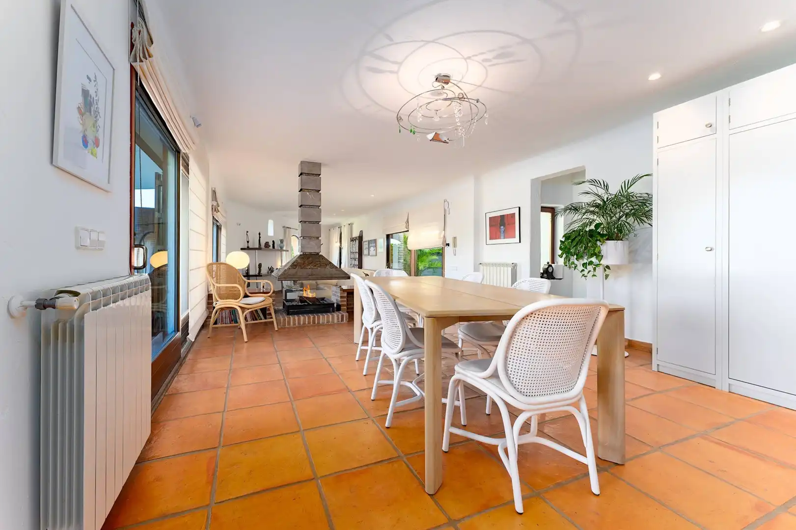 Menjador de Casa o xalet en venda en Jávea / Xàbia amb Aire condicionat, Jardí privat i Terrassa
