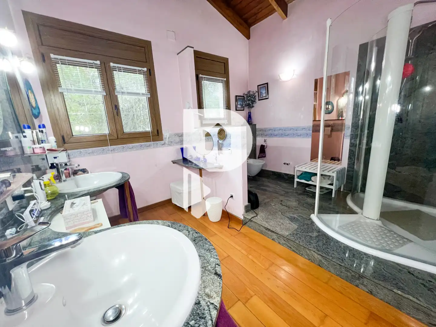 Baño de Casa o chalet en venta en Vallirana con Aire acondicionado, Calefacción y Terraza