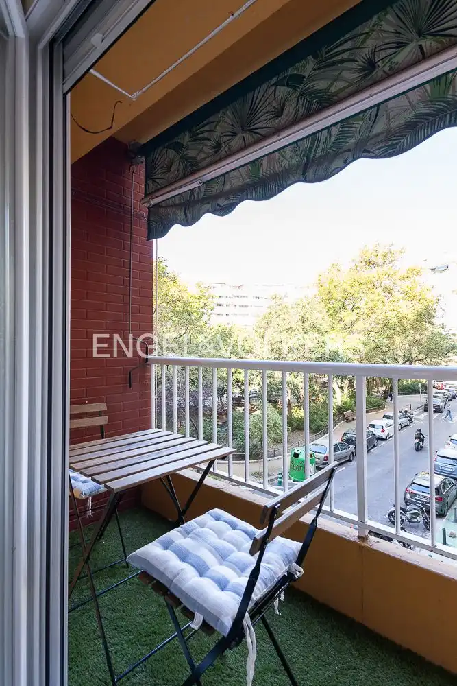 Terrasse von Wohnung zum Verkauf in Valencia mit Heizung, Möbliert und Balkon