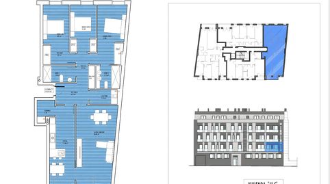 Foto 2 de Pis en venda a San Roque - As Fontiñas, Lugo