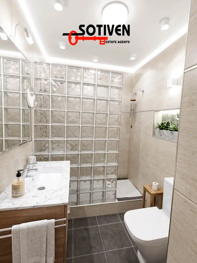 Bany de Apartament de lloguer en Adeje amb Terrassa i Piscina comunitària
