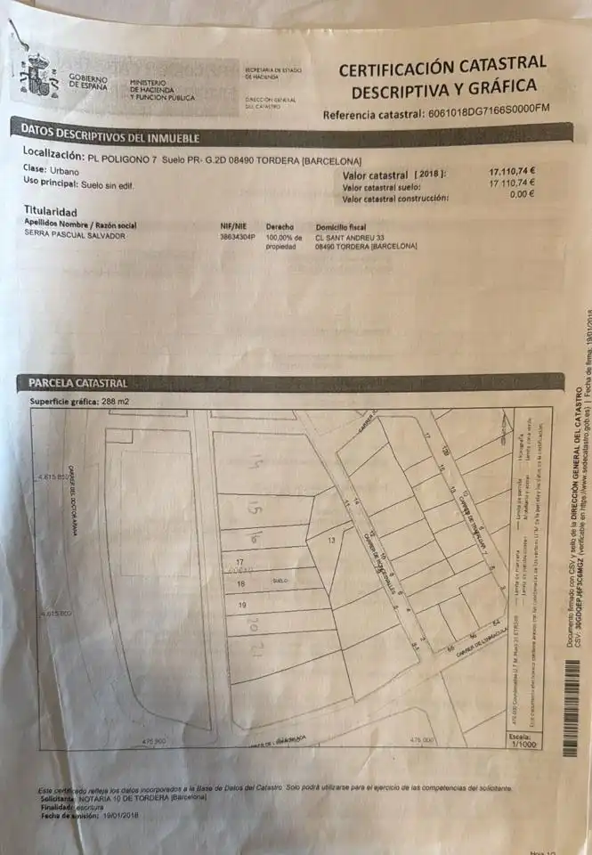 Terreny residencial en venda a Tordera pueblo, imagen 2