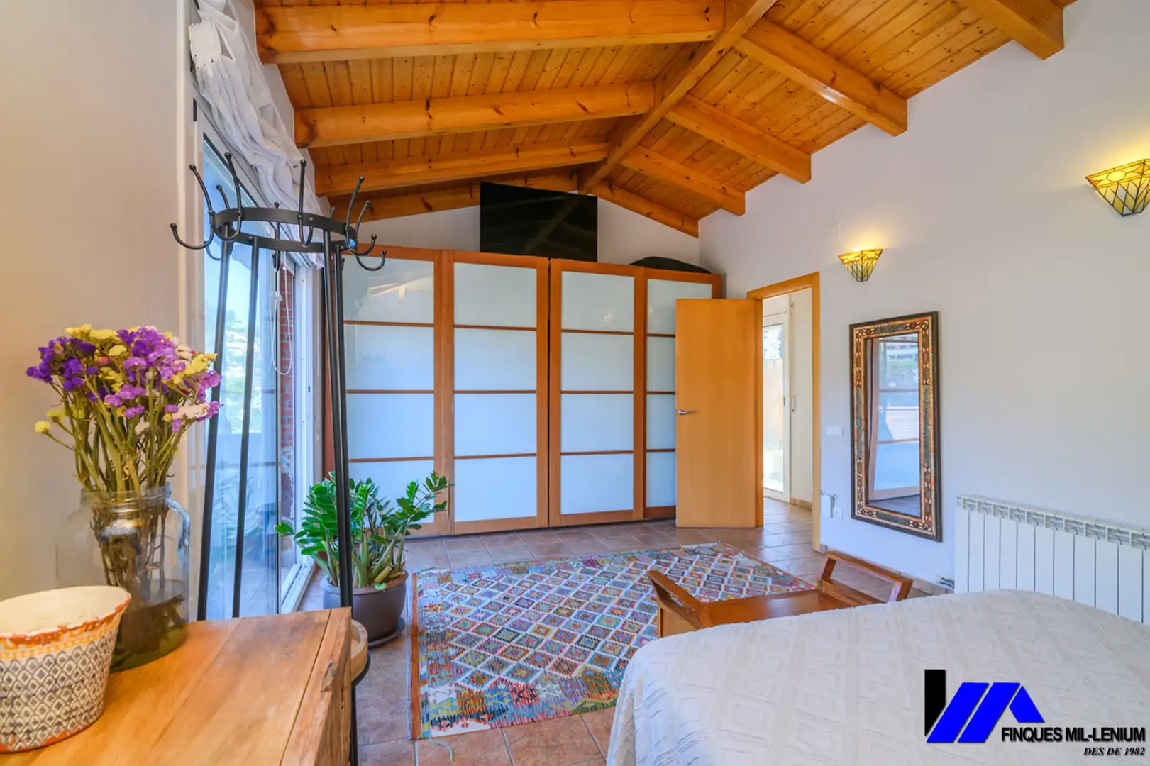 Habitación de Casa o chalet en venta en Vallirana con Aire acondicionado, Calefacción y Jardín privado