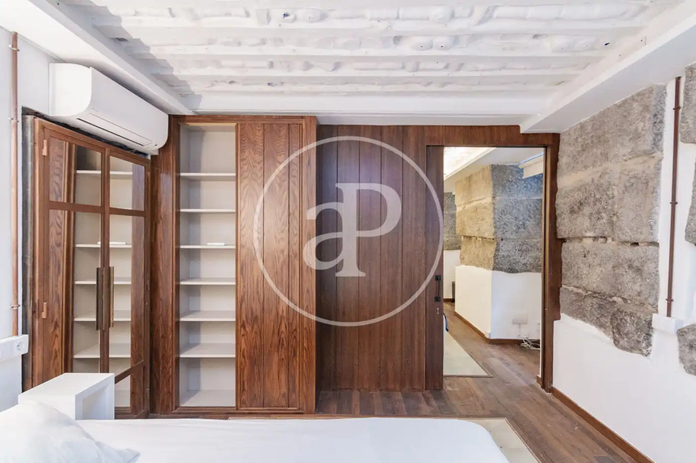 Bedroom of Flat for sale in Madrid  with Heating and Furnished
